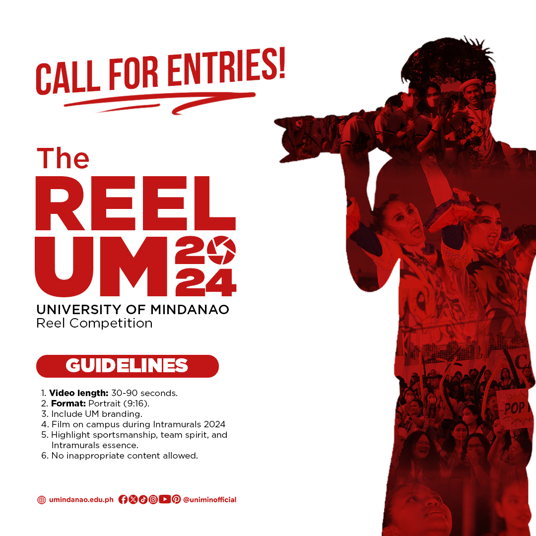 CALL FOR ENTRIES: Reel UM Competition