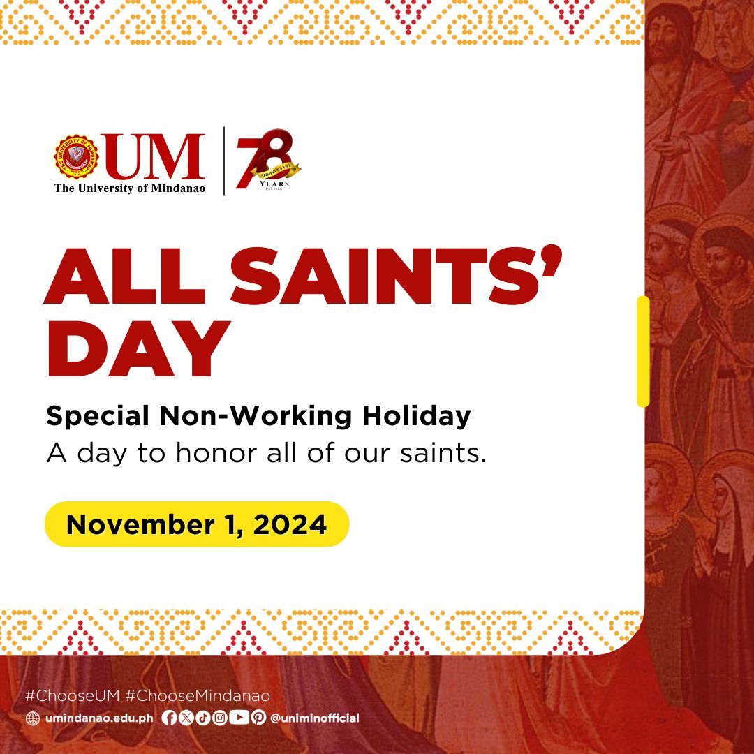 Observance of All Saints Day