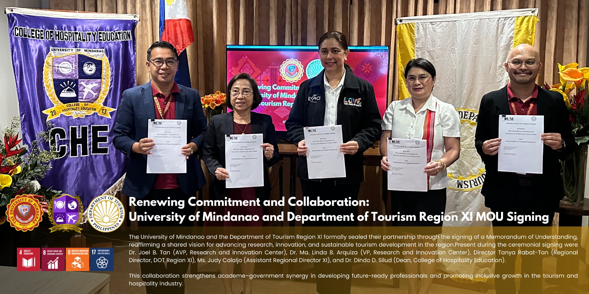 Renewing Commitment and Collaboration: UM and DOT XI Strengthen Tourism Partnership