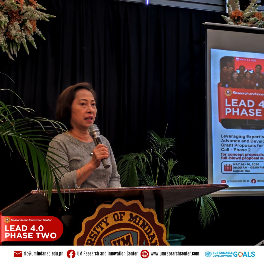LEAD 4.0 Phase 2 Strengthens Research Excellence: UM Researchers Sharpen Proposal Development and Budget Planning for 2026 DOST Grants