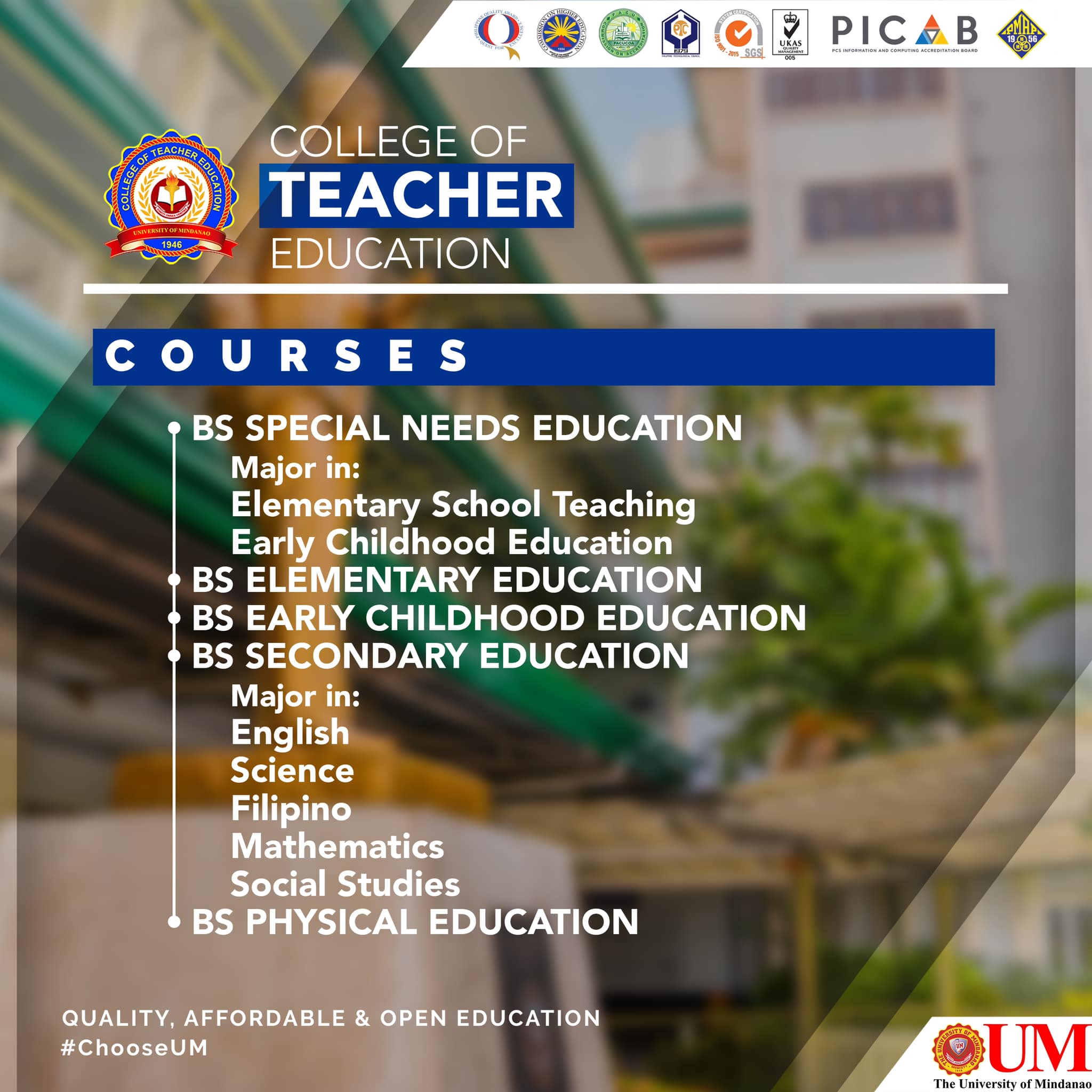 In focus: UM's College of Teacher Education