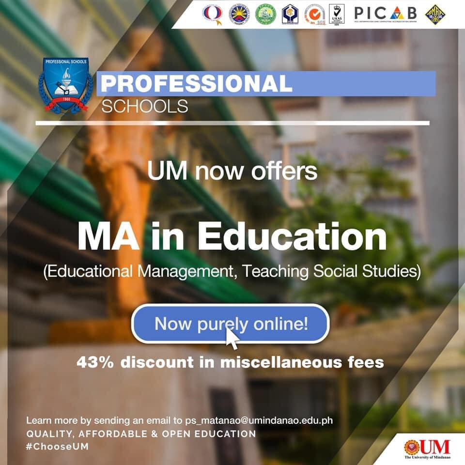 UM Professional Schools now offers Masters in Education