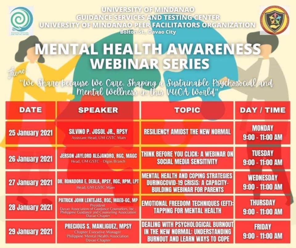 GSTC's Mental Health Awareness Webinar