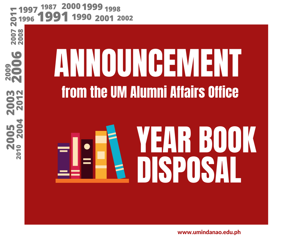 Announcement from the Alumni Affairs Office
