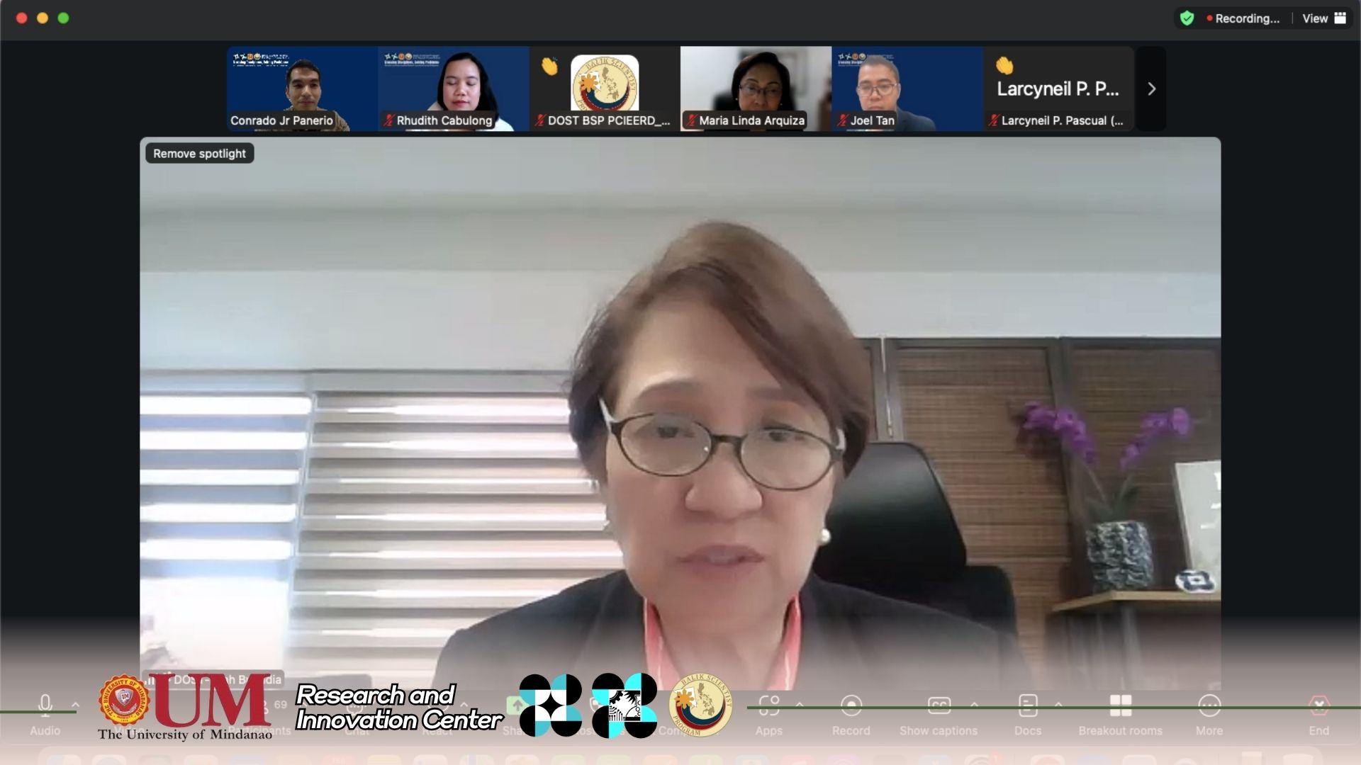 BSP in Action: Dr. Cabulong Showcases Milestones as DOST-PCIEERD Balik Scientist