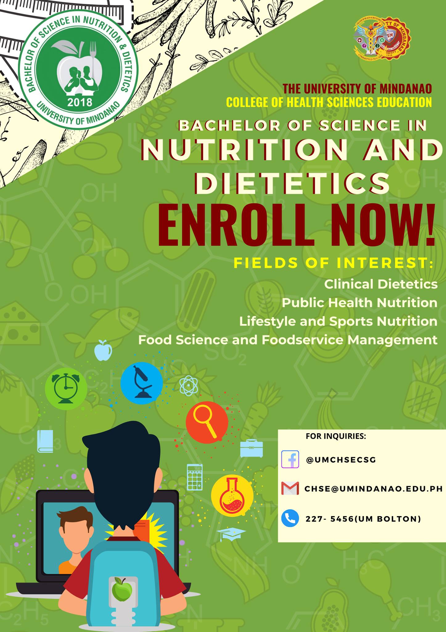 Dreaming of a career in Nutrition and Dietetics? Enroll with CHSE!