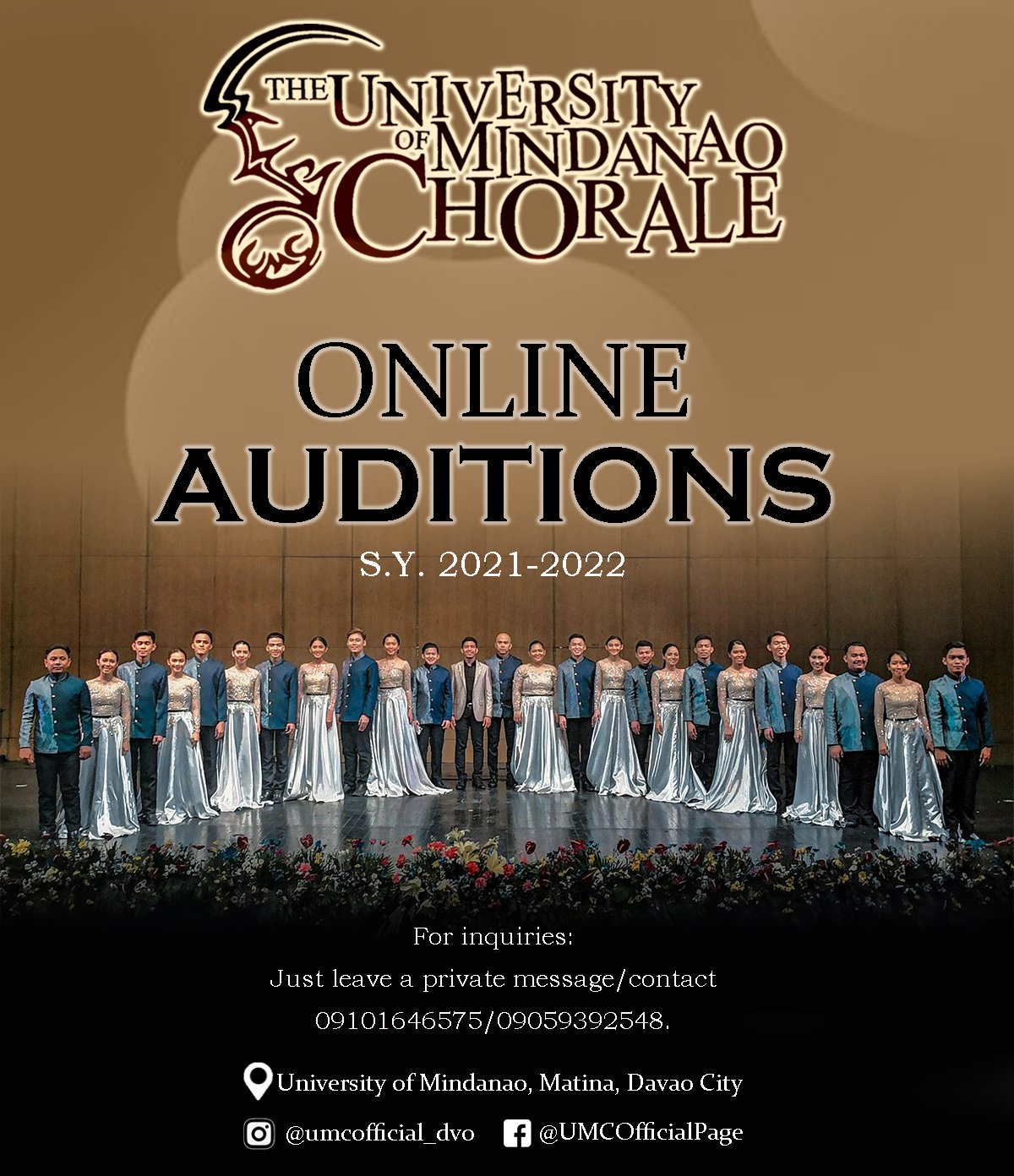 YOU MIGHT BE THE ONE: UM Chorale opens auditions