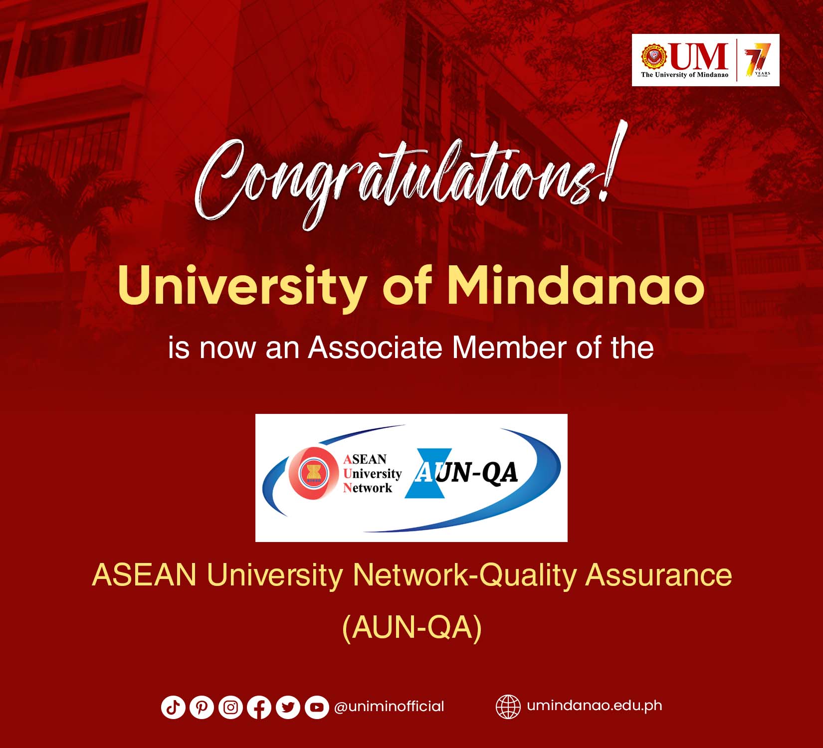 News  Asean University Network