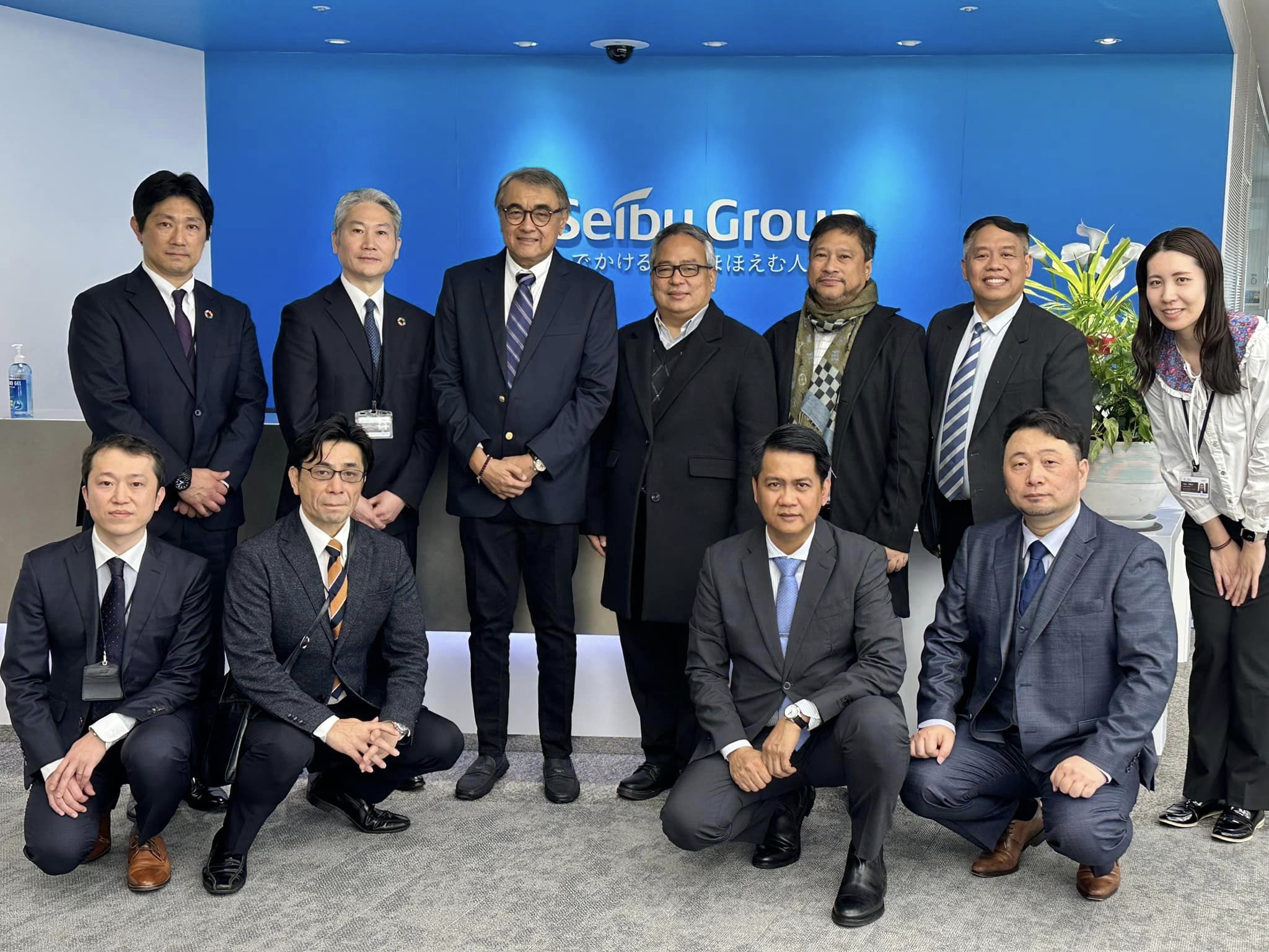 Top management with President Torres Jr meets with Japanese hotel network for partnership exploration