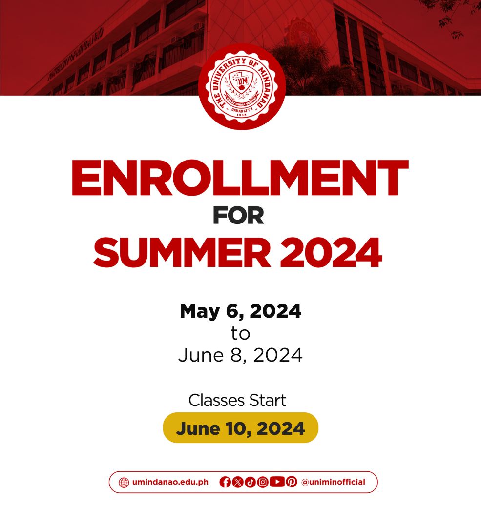 Announcement: Enrollment for Summer SY 2023 - 2024