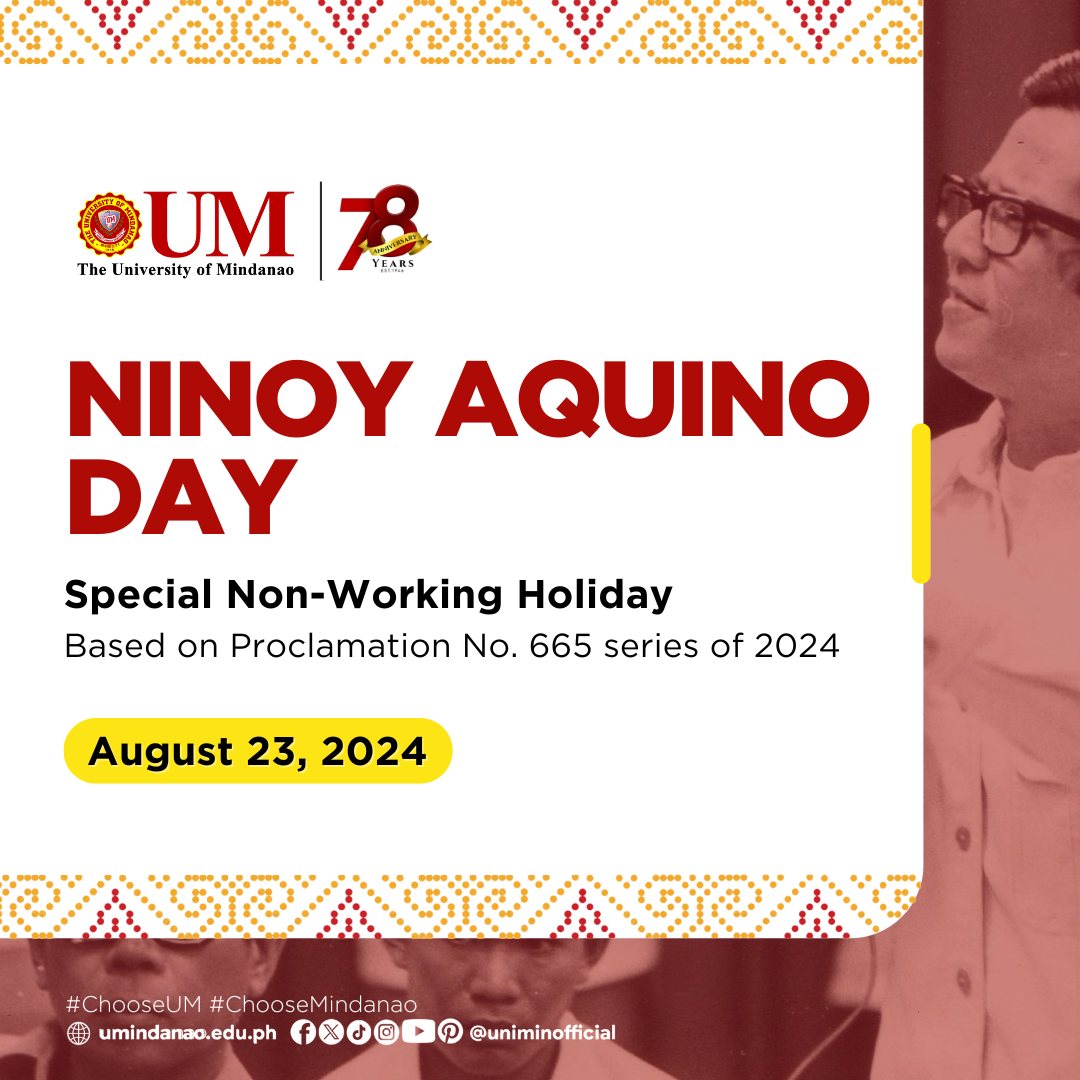 ADVISORY: Holiday on Aug. 23