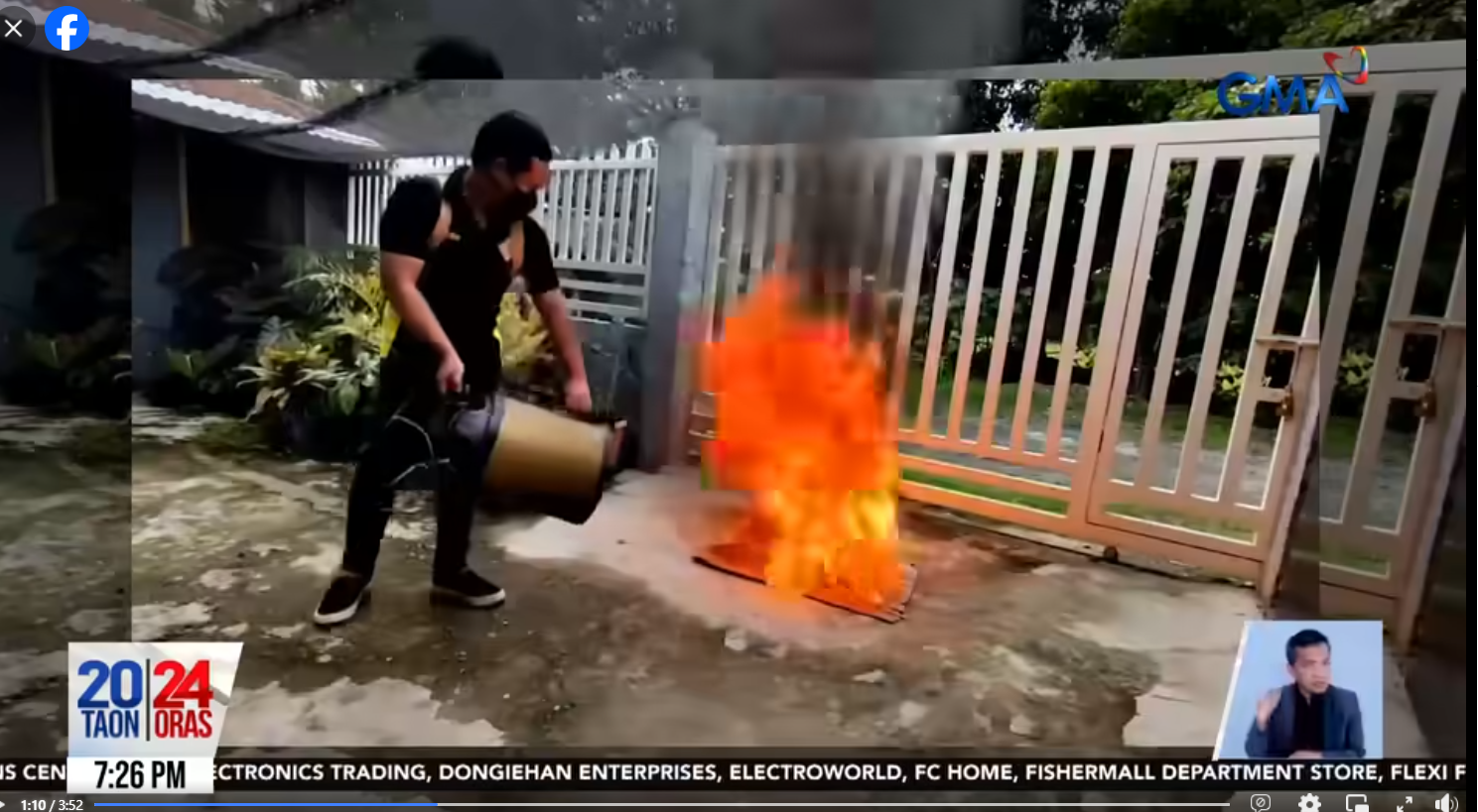 UM students' invention stops fires with soundwaves