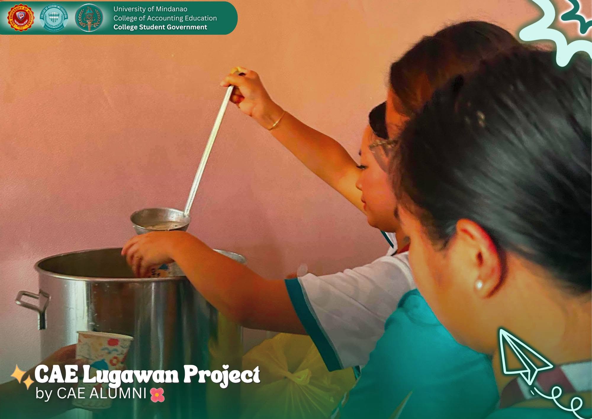 CAE Alumni Extend Warmth and Support Through Lugawan Project During Final Examination Week