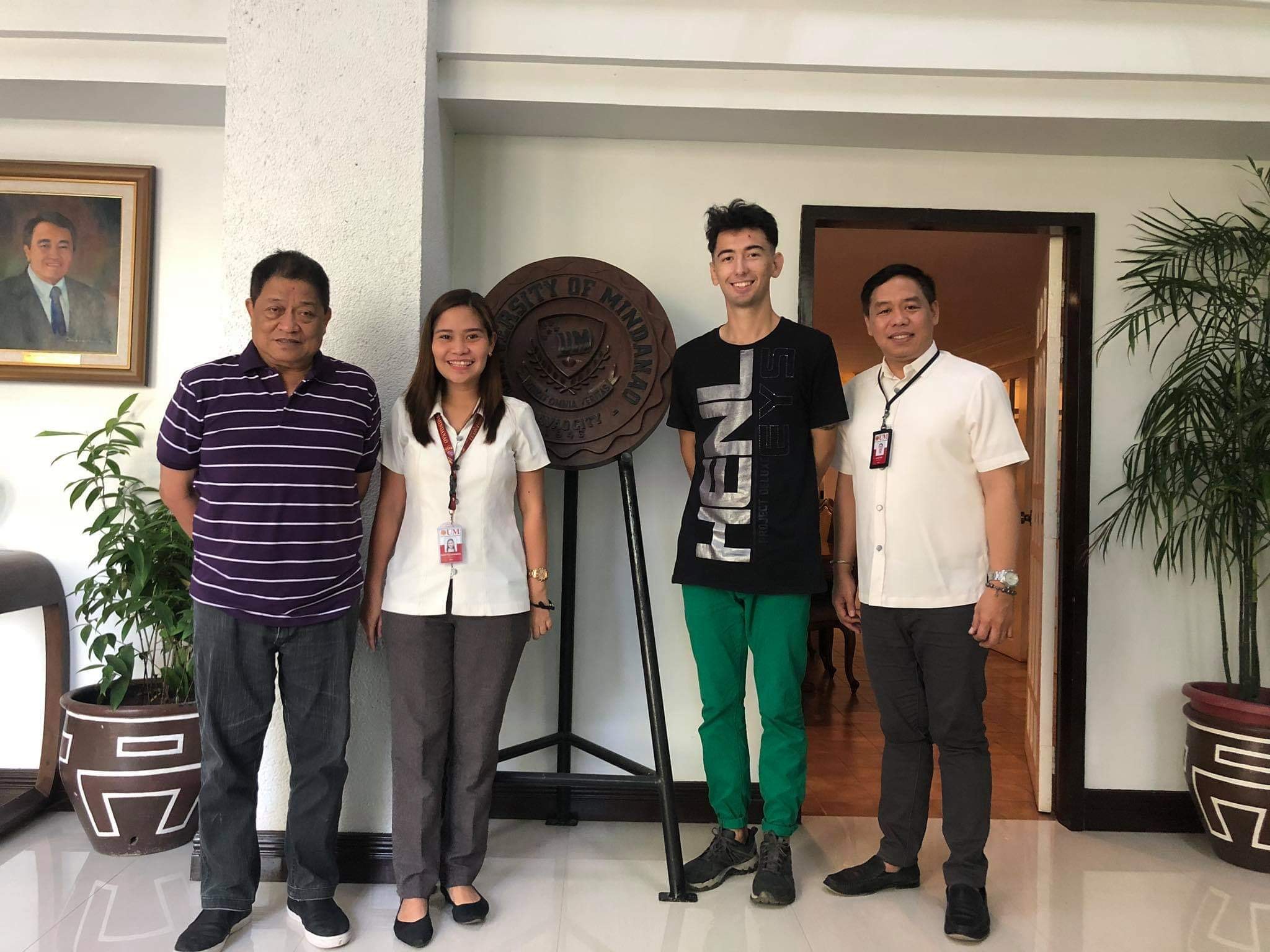 LOOK: UM's first Latvian student bids farewell as he finishes PS units