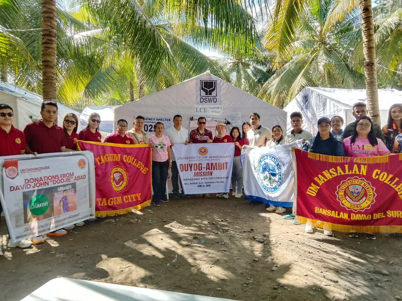 Bringing Comfort in A Time of Crisis: UM Relief Operation in Small Margus, Glan, Sarangani