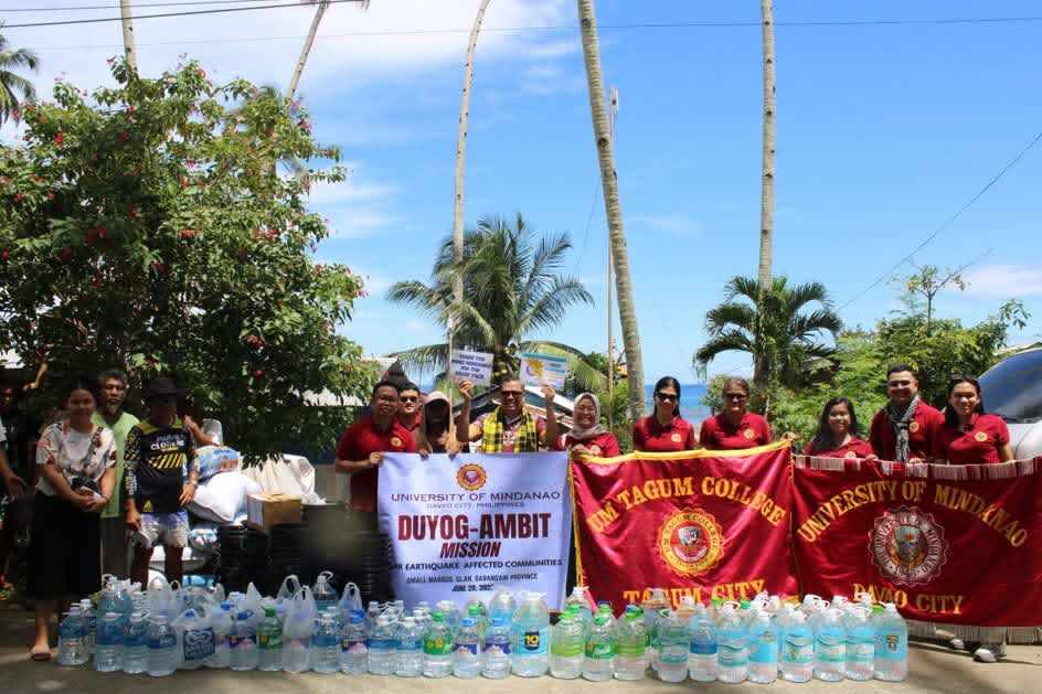 Bringing Comfort in A Time of Crisis: UM Relief Operation in Small Margus, Glan, Sarangani