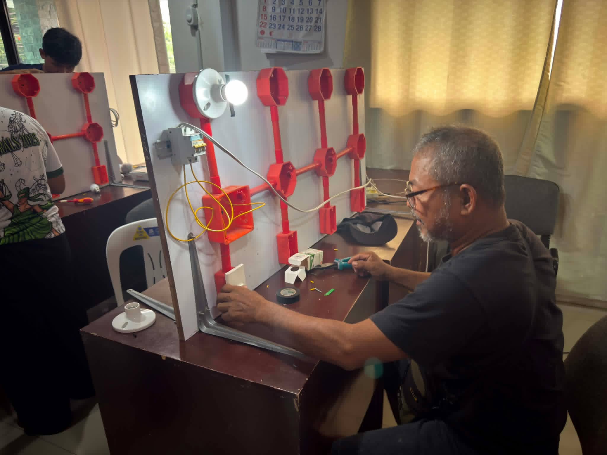 Wired for Progress: House Wiring Skills Training for Brgy. Los Amigos