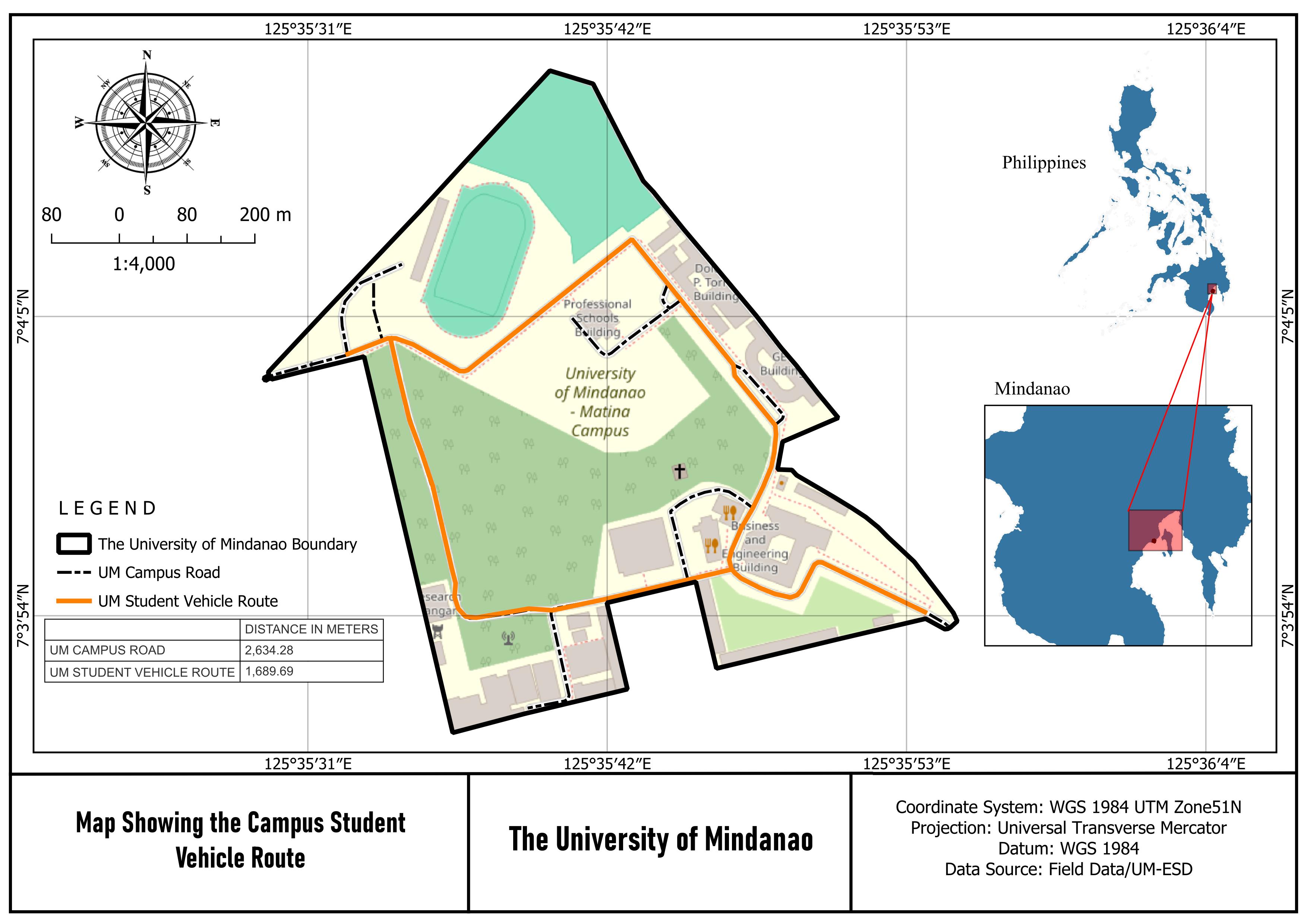 Student Vehicle Route